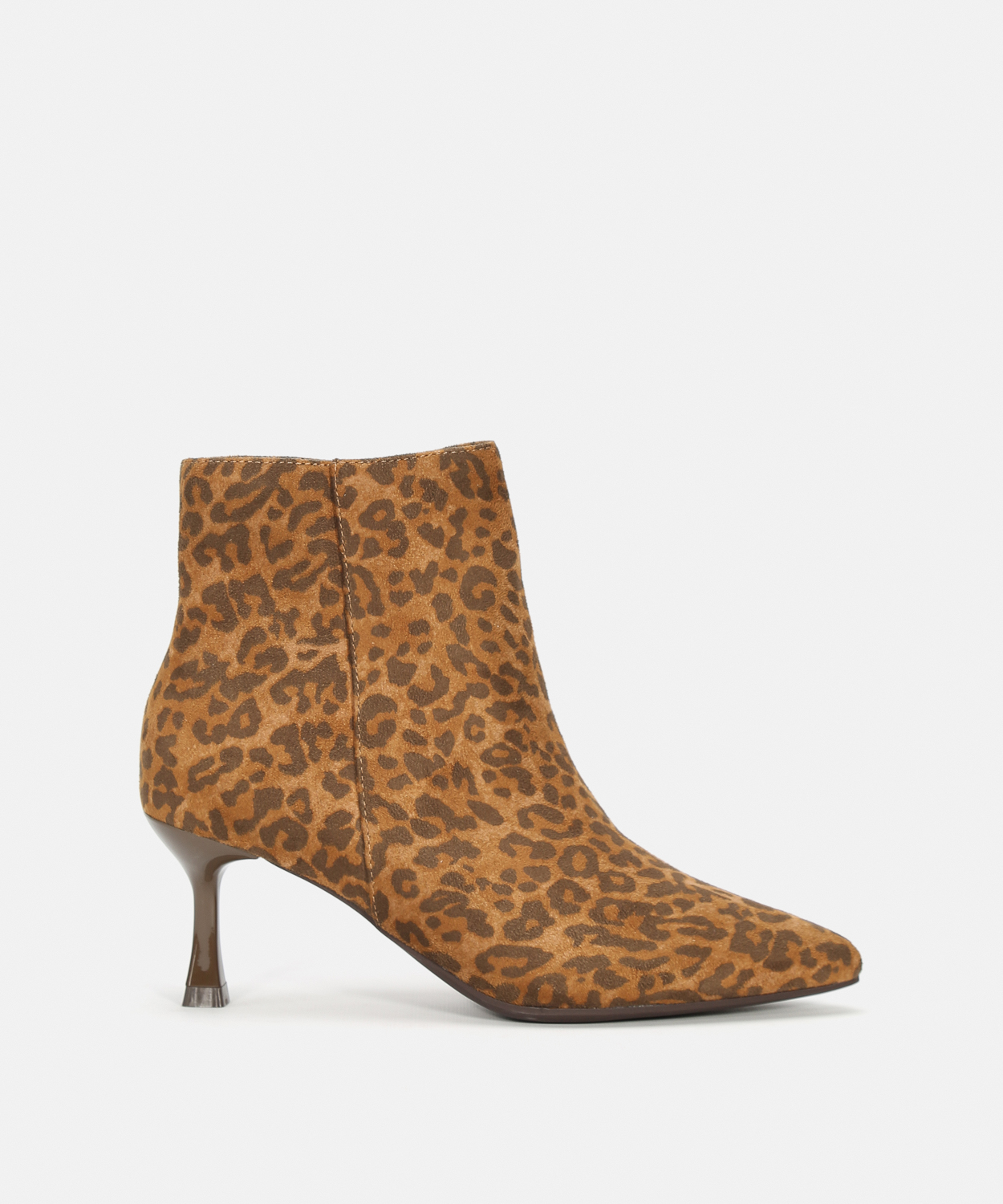 Botines tac&oacute;n fino print animal image number null